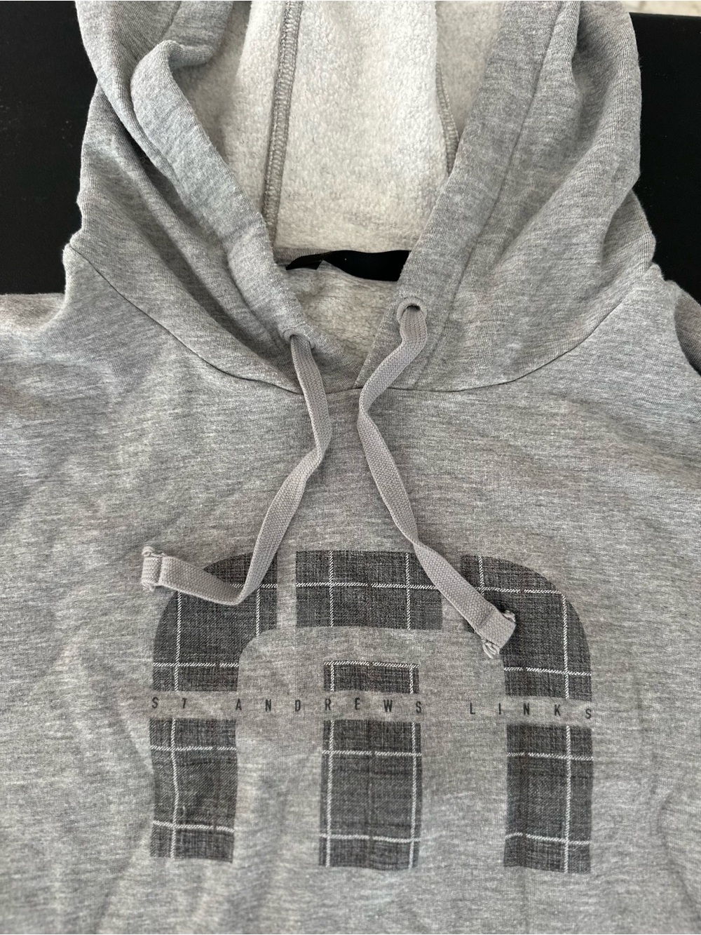 Travis Mathew x St. Andrews Links Golf Men's Gray Pullover Hoodie Sweatshirt XL - Picture 2 of 8